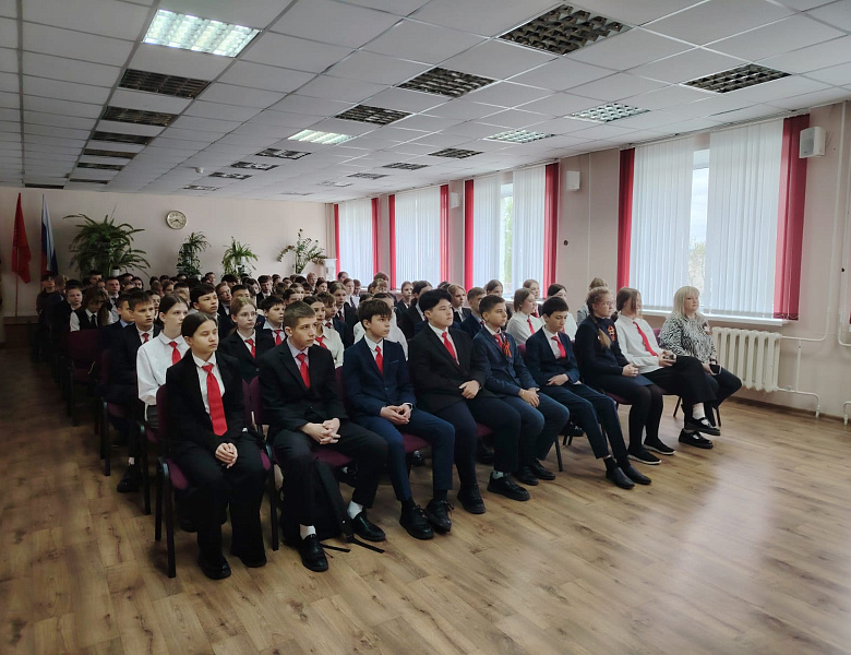 Встреча с Лукьянчиковым В.А., сыном героя Великой Отечественной войны